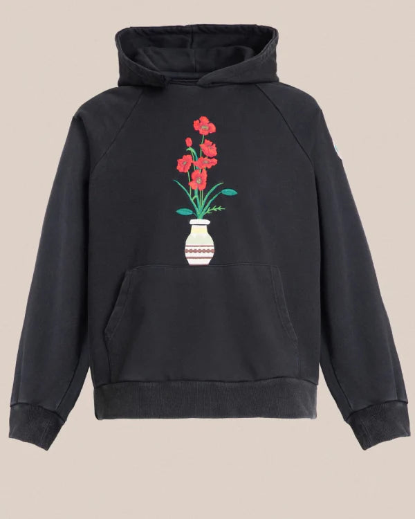 Found Flowers Vase Hoodie