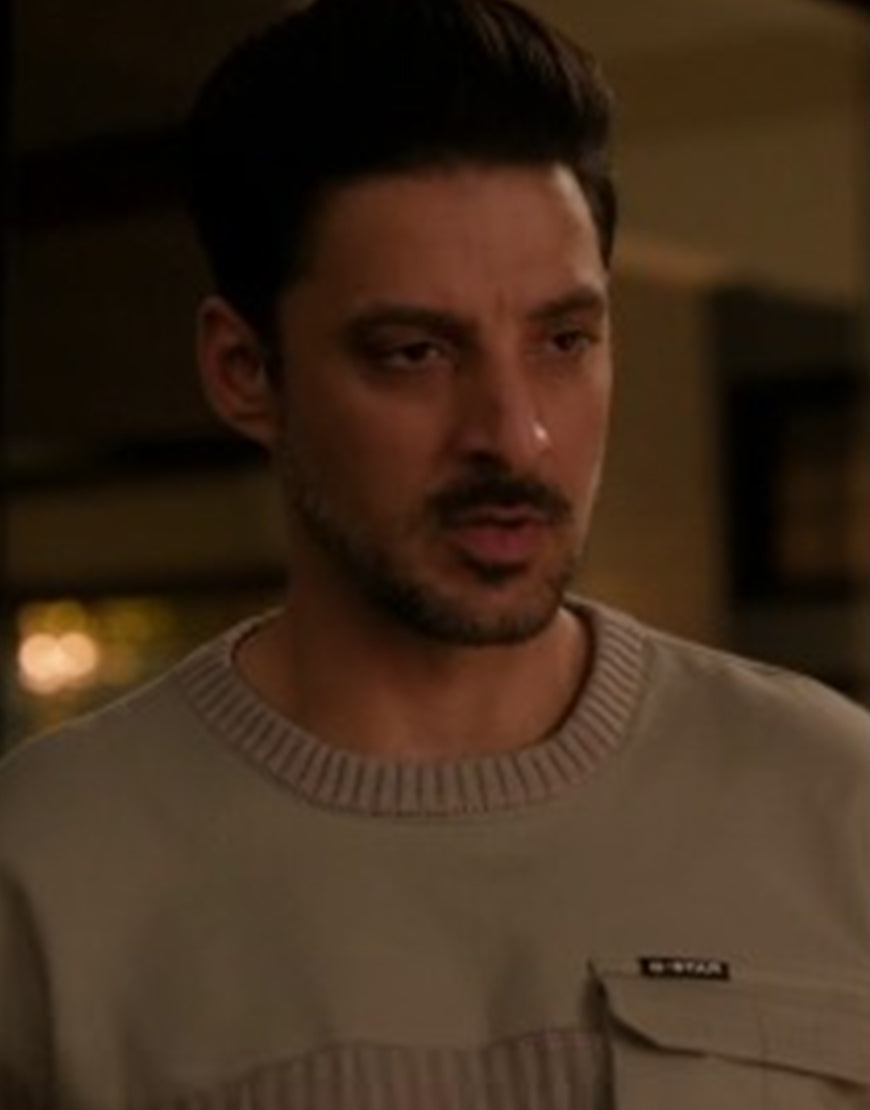 Found S02 Karan Oberoi Flap Pocket Sweater