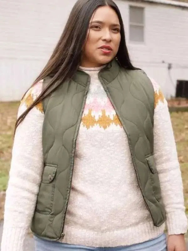 Briza Covarrubias Found S01 Green Vest