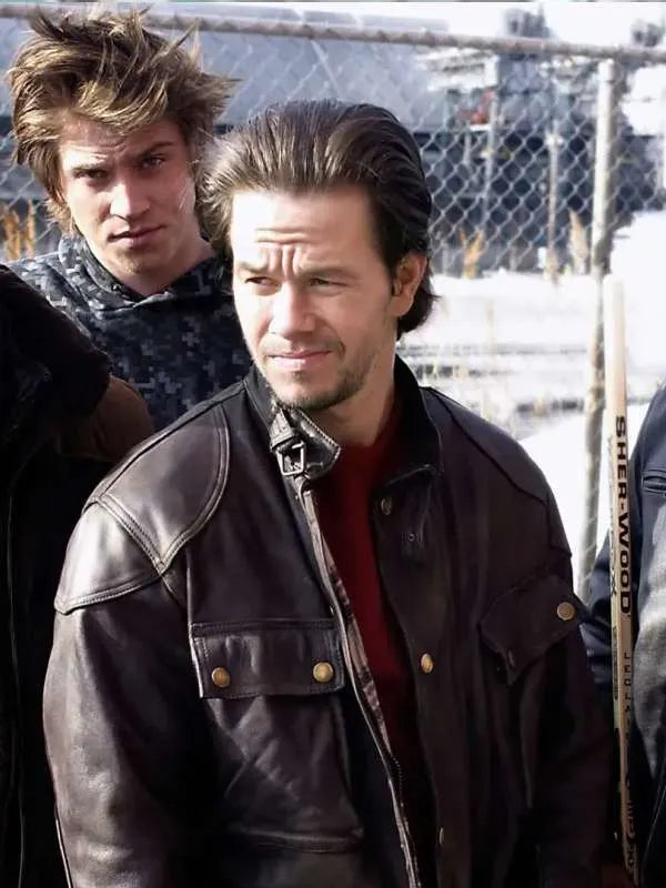 Mark Wahlberg Four Brothers Leather Jacket