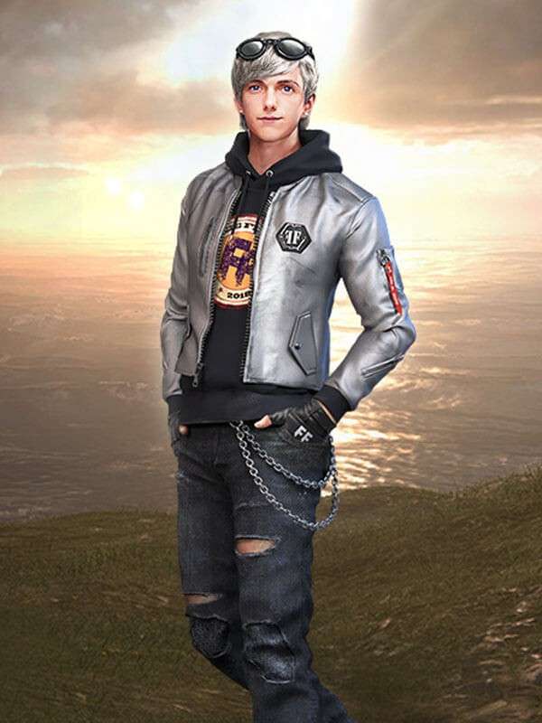 Free Fire Maxim Leather Jacket