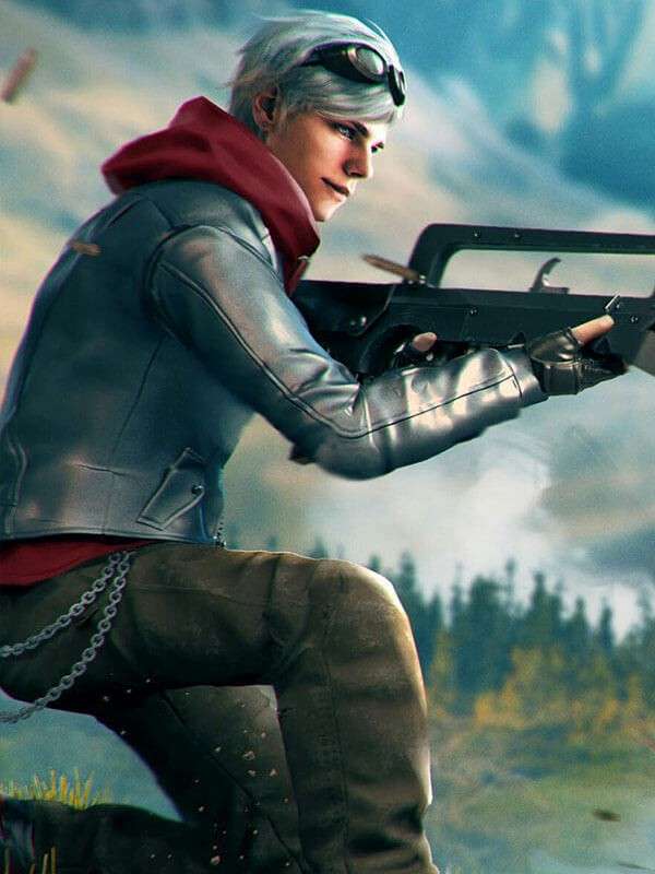 Free Fire Maxim Leather Jacket