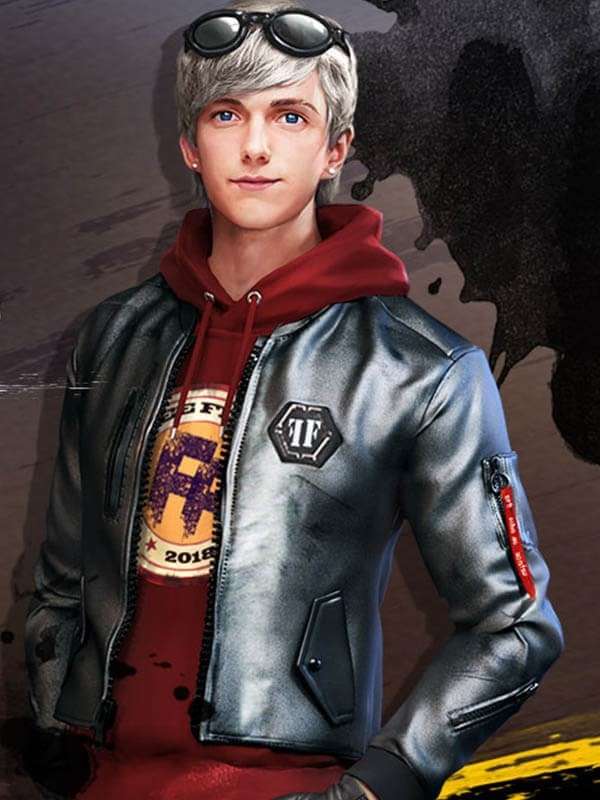 Free Fire Maxim Leather Jacket