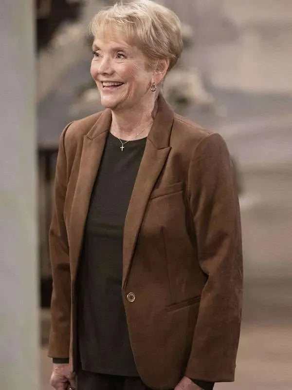 Erika Slezak General Hospital Brown Blazer