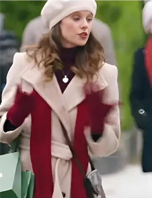 Georgia Bright Christmas In Notting Hill Trench Coat