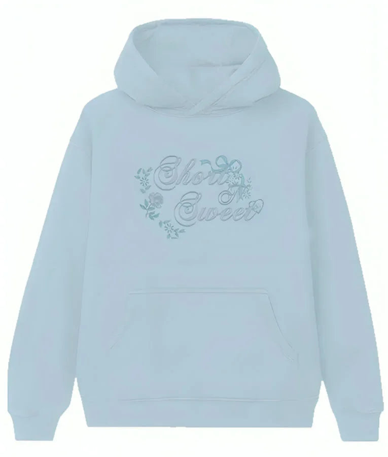Access Hollywood Sabrina Carpenter Short n’ Sweet Blue Hoodie