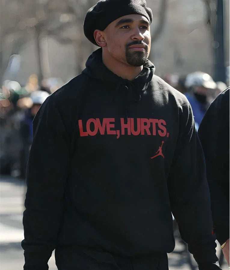 Jalen Hurts Eagles Super Bowl Championship Parade Hoodie