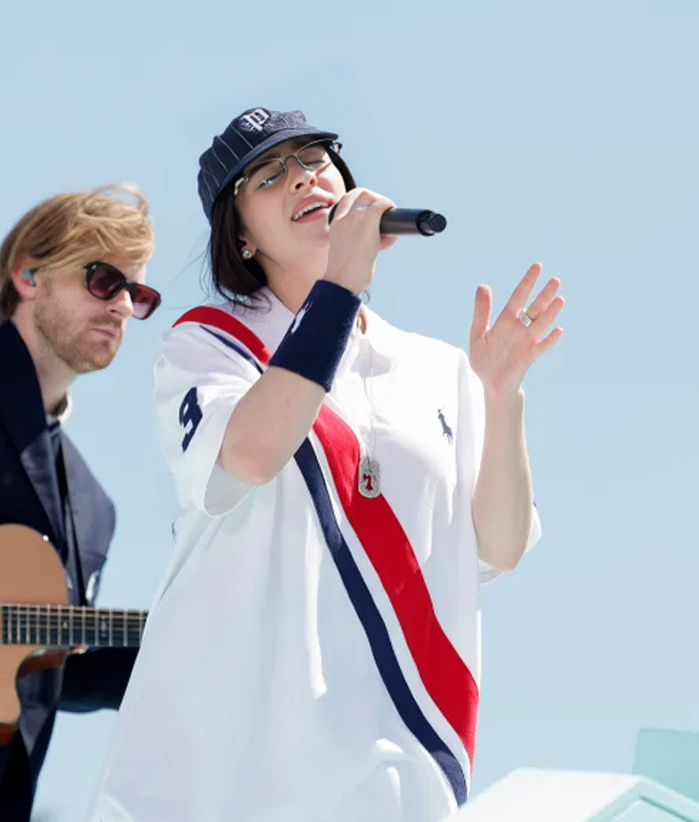 Paris Olympics Closing Ceremony Billie Eilish Shirt