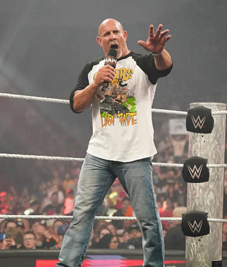 Goldberg Monday Night RAW White T-Shirt