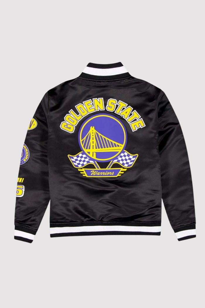 GoldenStateWarriorsRallyDrive2024BlackJacket