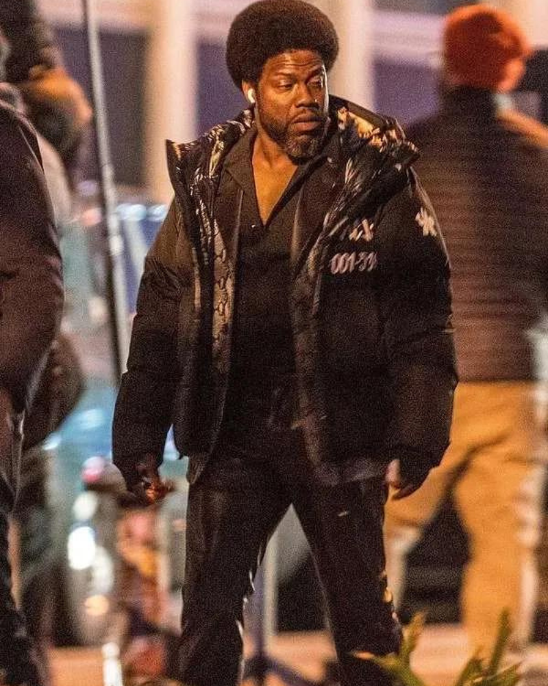 Kevin Hart Fight Night The Million Dollar Heist Puffer Jacket