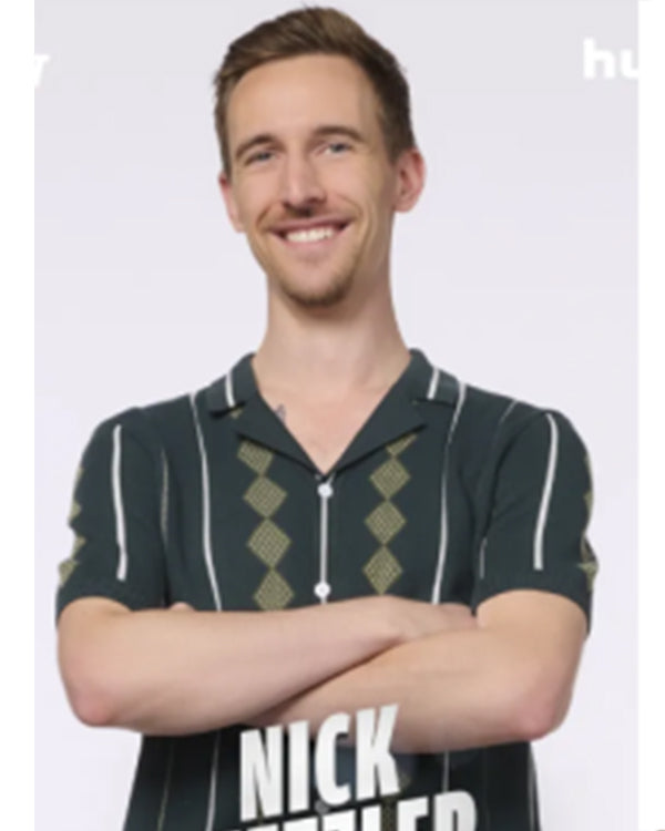 Got To Get Out 2025 Promo Nick Metzler Black Stripe Shirt