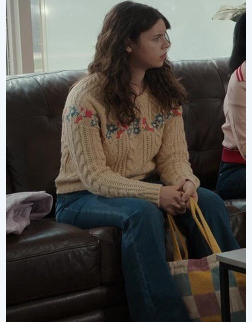 My Life With The Walter Boys 2023 Ellie O’brien Floral Sweater