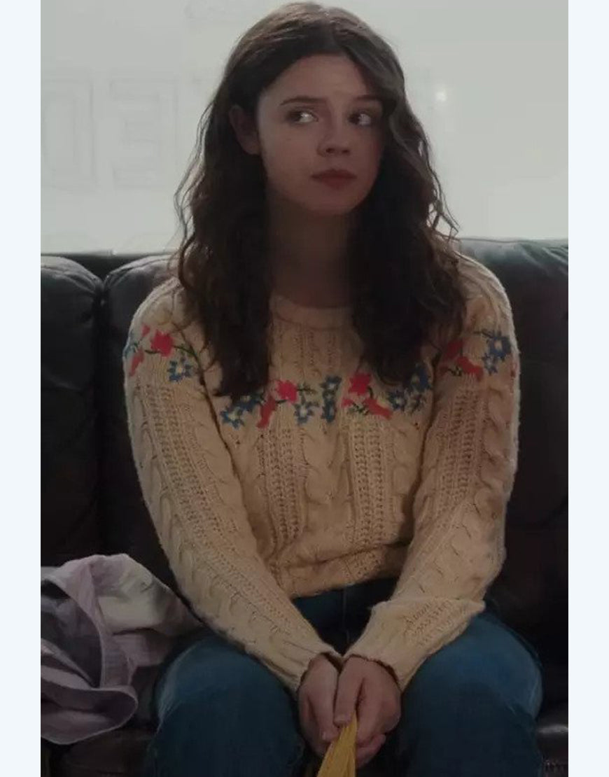 My Life With The Walter Boys 2023 Ellie O’brien Floral Sweater