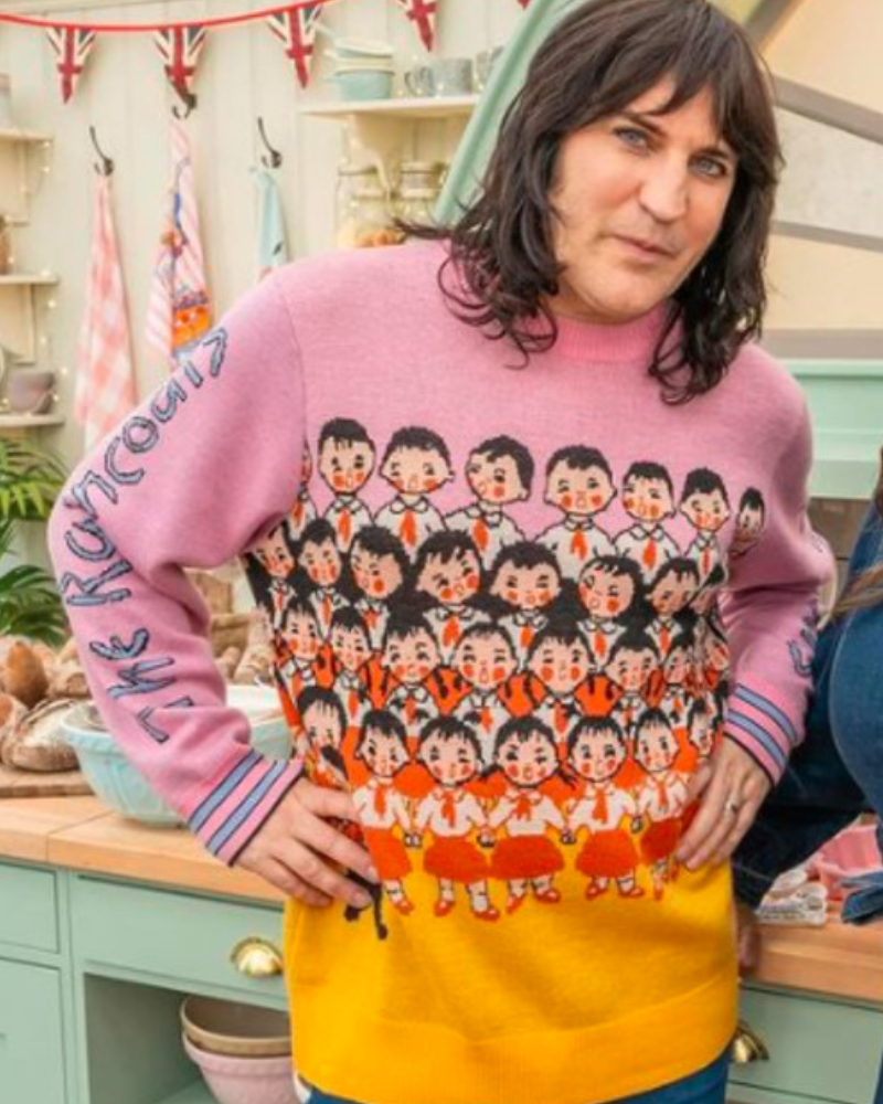 Great British Bake Off S15 Noel Fielding Printed Sweater