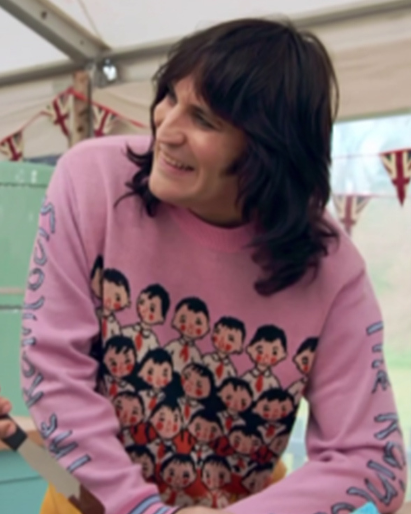 Great British Bake Off S15 Noel Fielding Printed Sweater