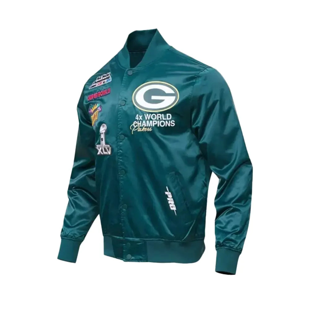 Green Bay Packers Varsity Jacket