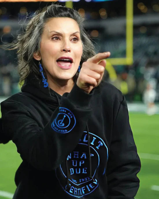 Gretchen Whitmer Detroit Lions v Philadelphia Eagles Hoodie