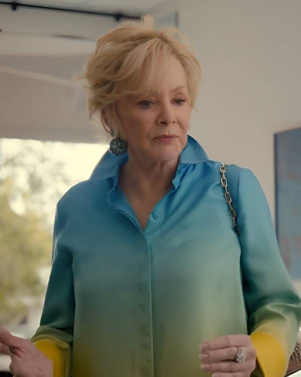 Hacks Season 3 Jean Smart Ombre Shirt