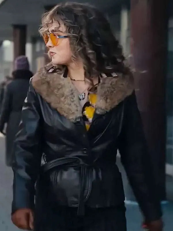 Haley Lu Richardson Ponies Leather Jacket