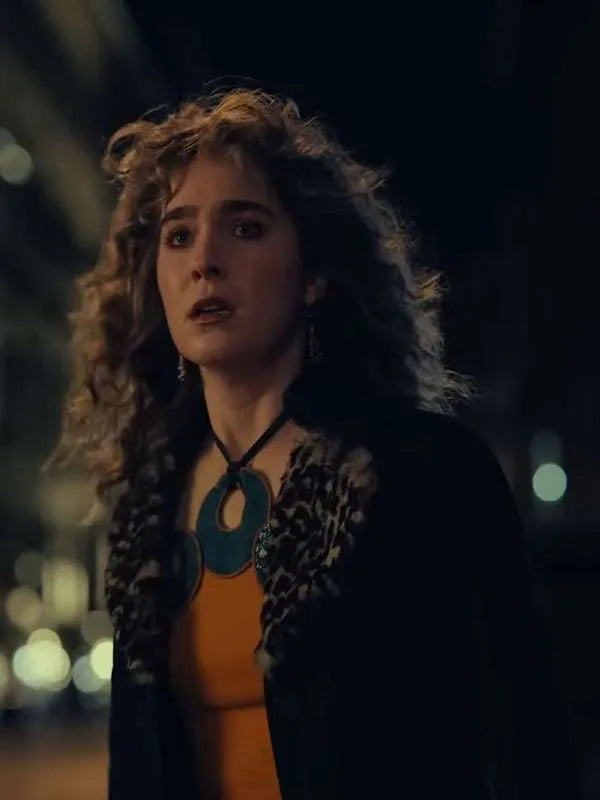 Haley Lu Richardson Ponies Black Wool Coat
