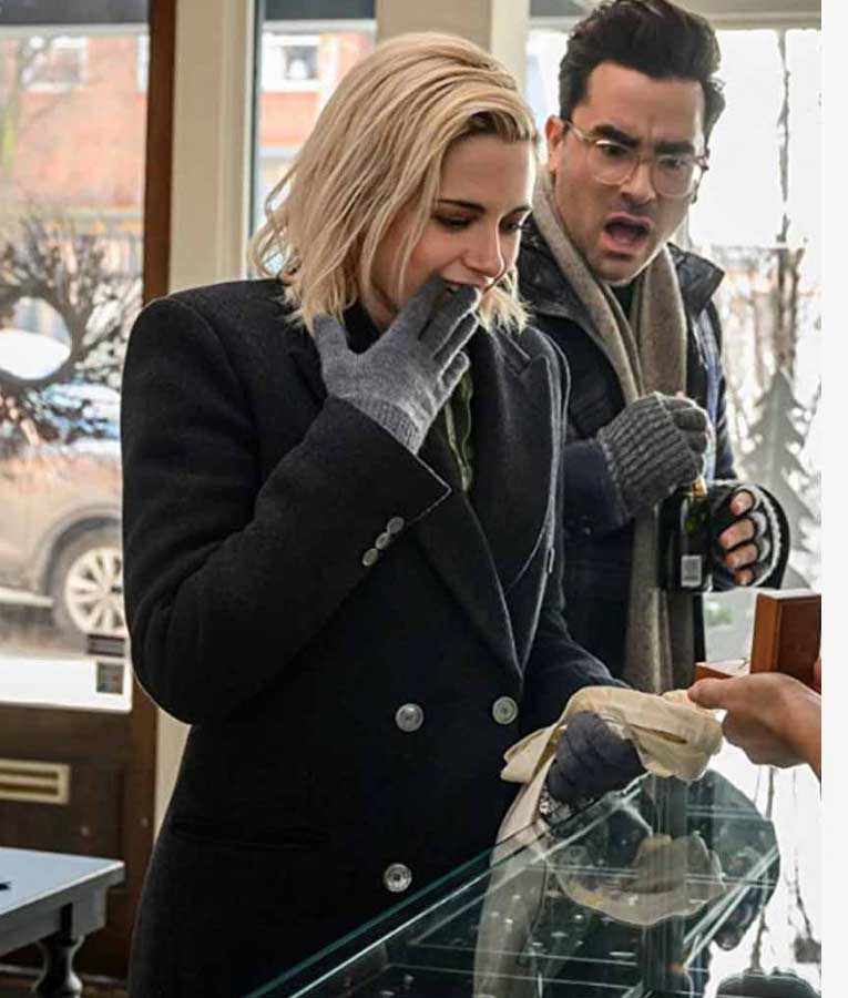 Happiest Season Kristen Stewart Coat