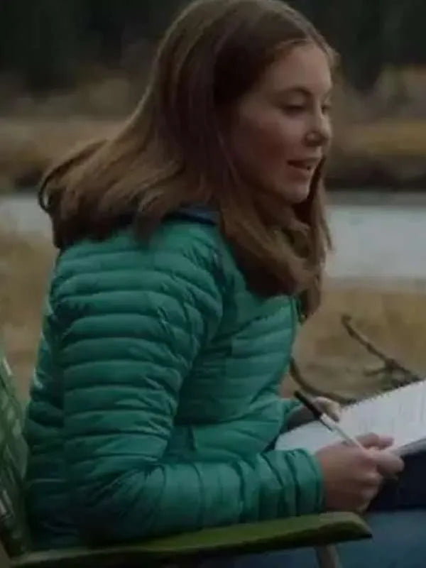 Heartland S16 Katie Fleming Morris Green Puffer Jacket