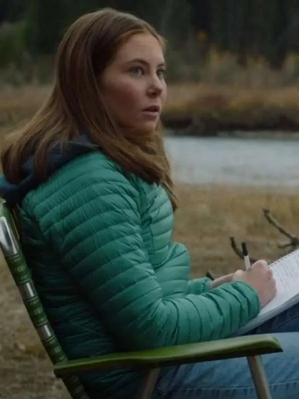 Heartland S16 Katie Fleming Morris Green Puffer Jacket