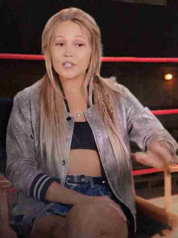 Heels S02 Kelli Berglund Sequin Bomber Jacket