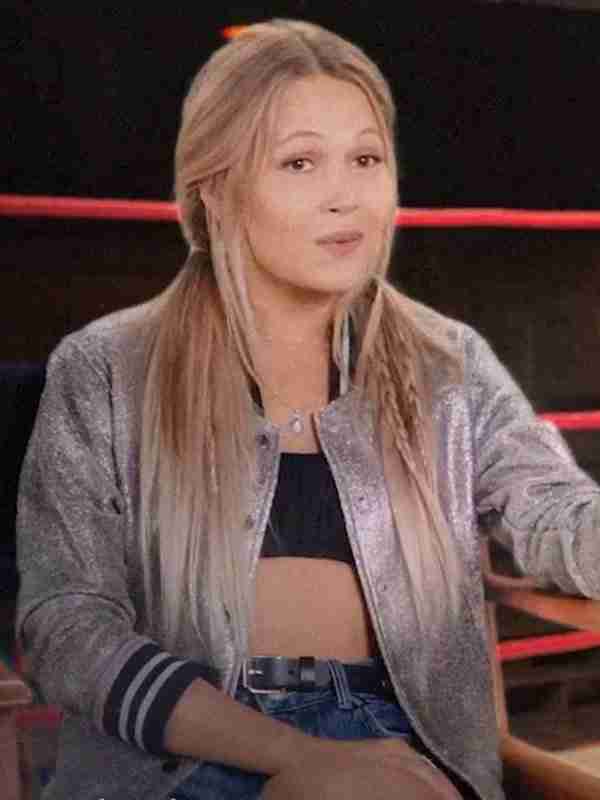 Heels S02 Kelli Berglund Sequin Bomber Jacket