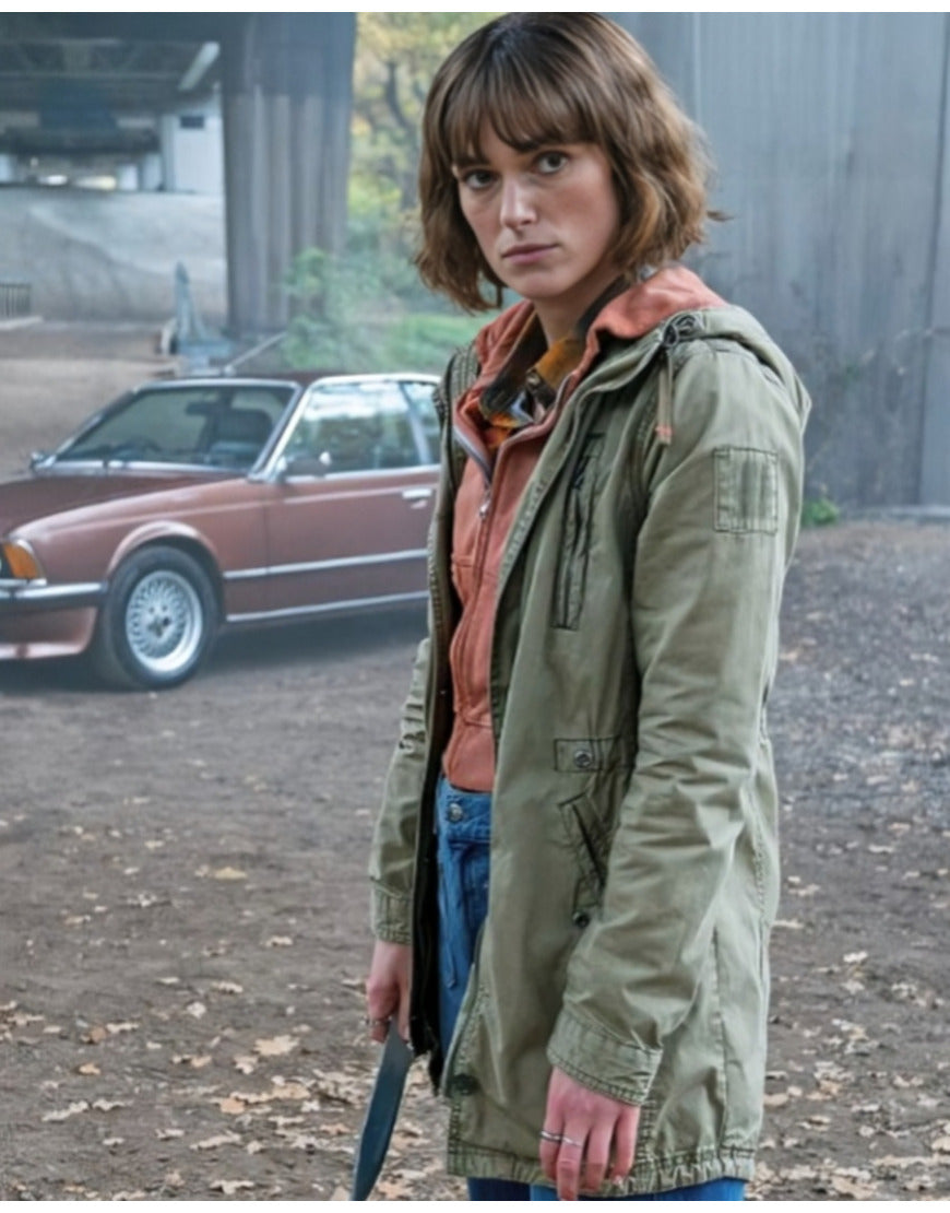 HelenWebbTVSeriesBlackDoves2024KeiraKnightleyHoodedJacketHelenWebbTVSeriesBlackDoves2024KeiraKnightleyHoodedJacket