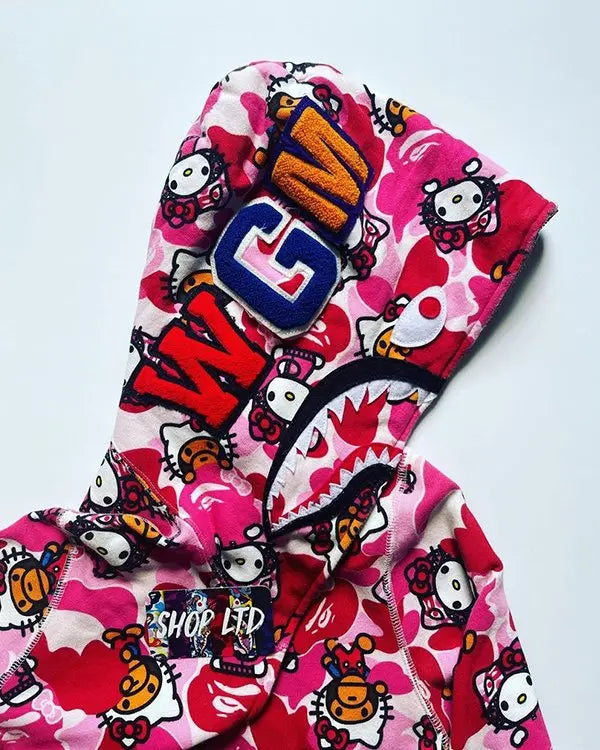 Hello Kitty Bape Hoodie