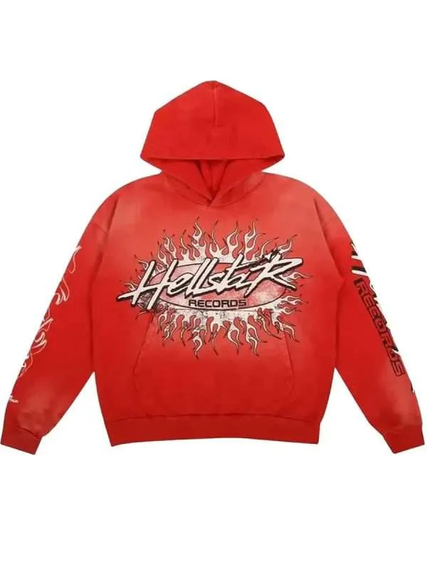 Dallas Jackets - Red Hellstar Records Hoodie