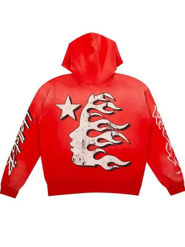 Dallas Jackets - Red Hellstar Records Hoodie