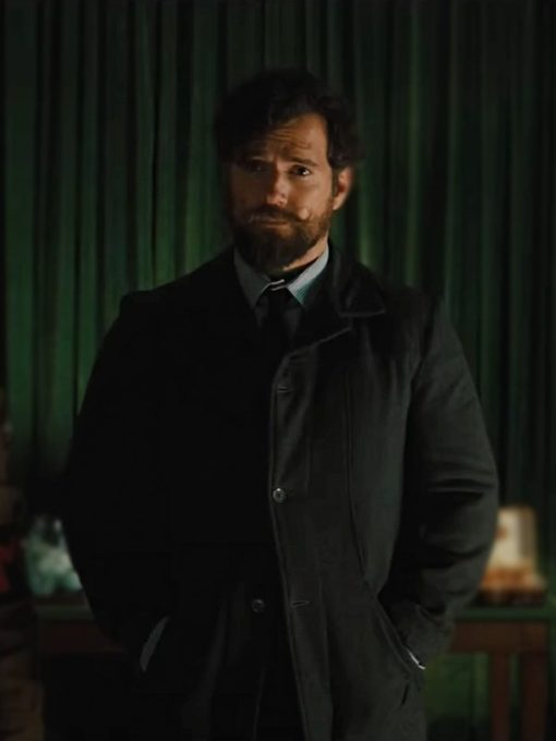 The Ministry Of Ungentlemanly Warfare Henry Cavill Black Jacket