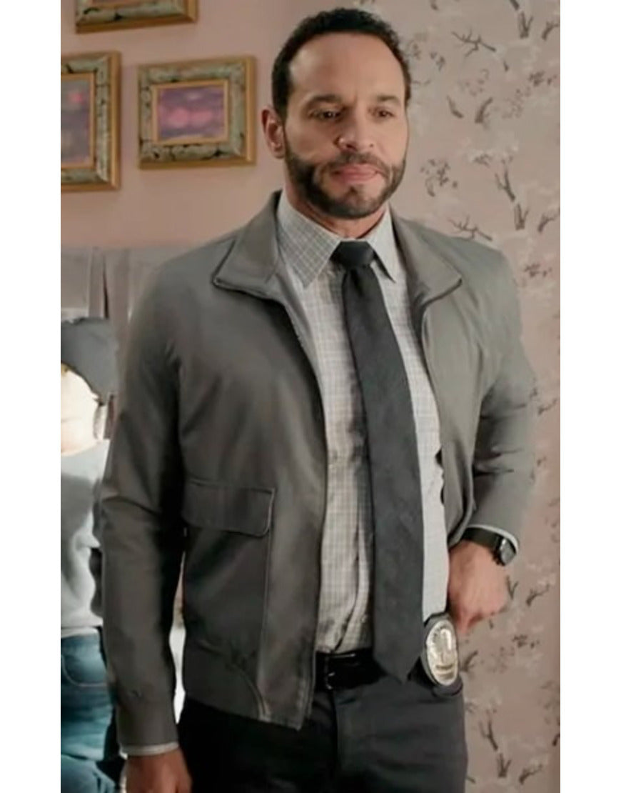 High Potential 2025 Daniel Sunjata Bomber Jacket