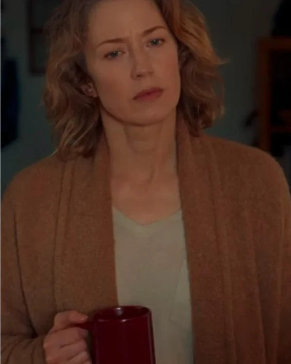 His-Three-Daughters-2024-Carrie-Coon-Cardigan-Sweater