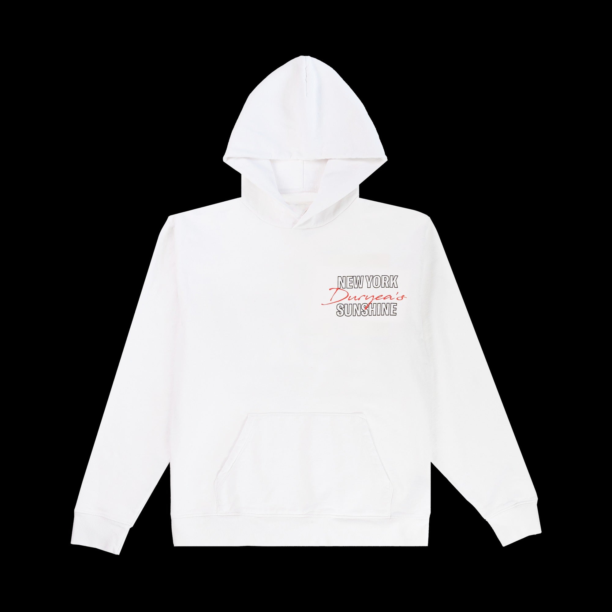 World Famous White Hoodie