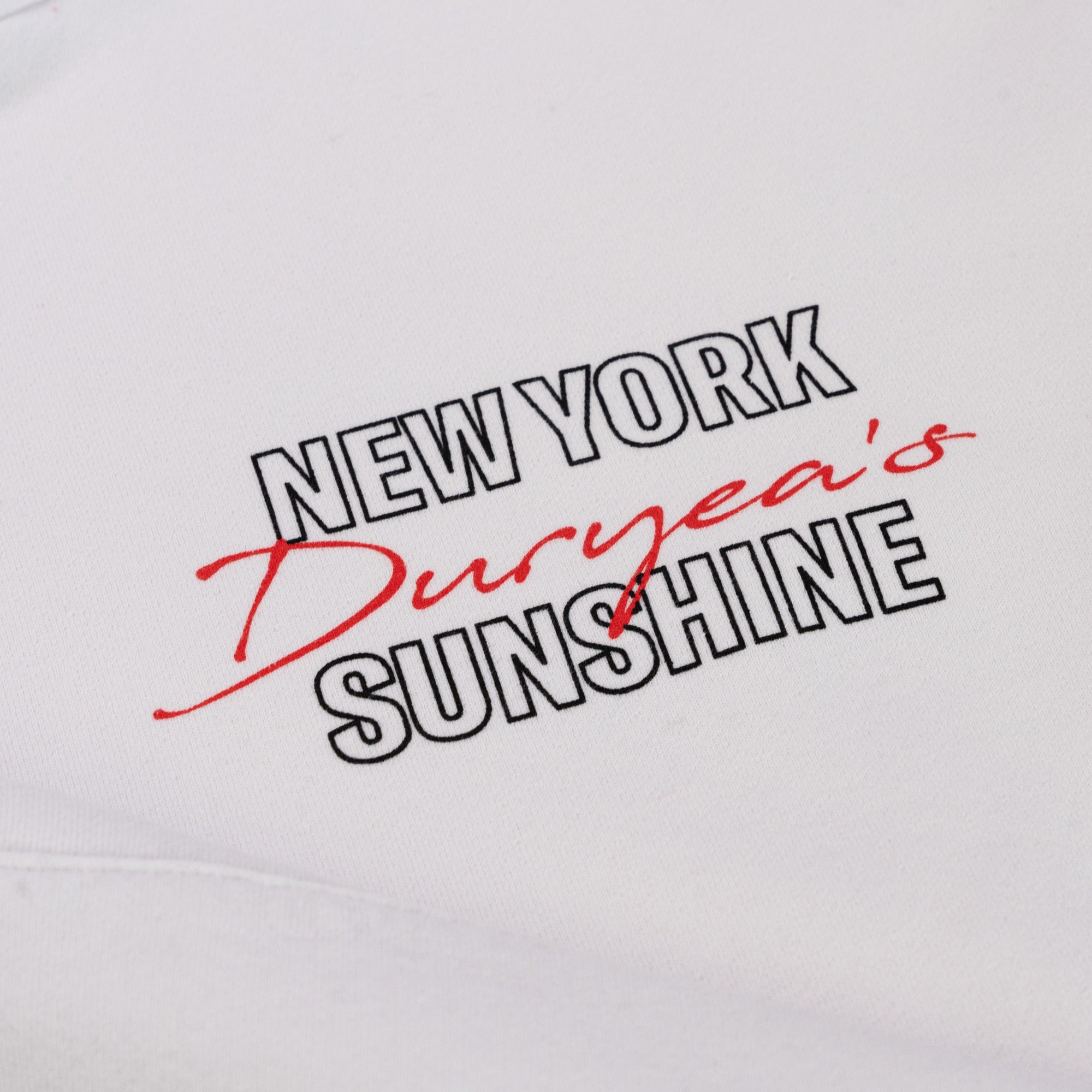 World Famous White Hoodie