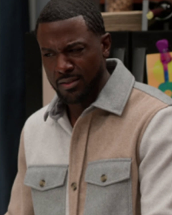 House Of Payne S13 Lance Gross Colorblock Shirt Jacket