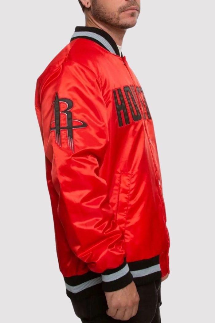 HoustonRocketsRedBomberJacket