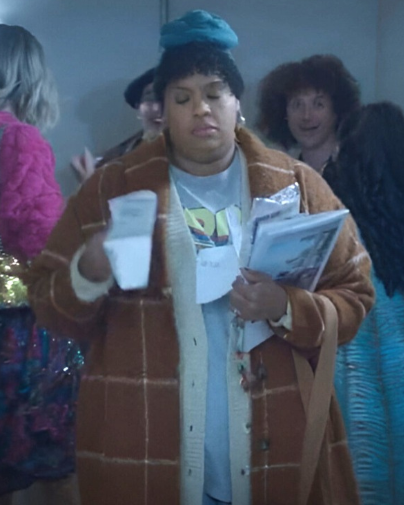 How To Die Alone 2024 Natasha Rothwell Brown Coat