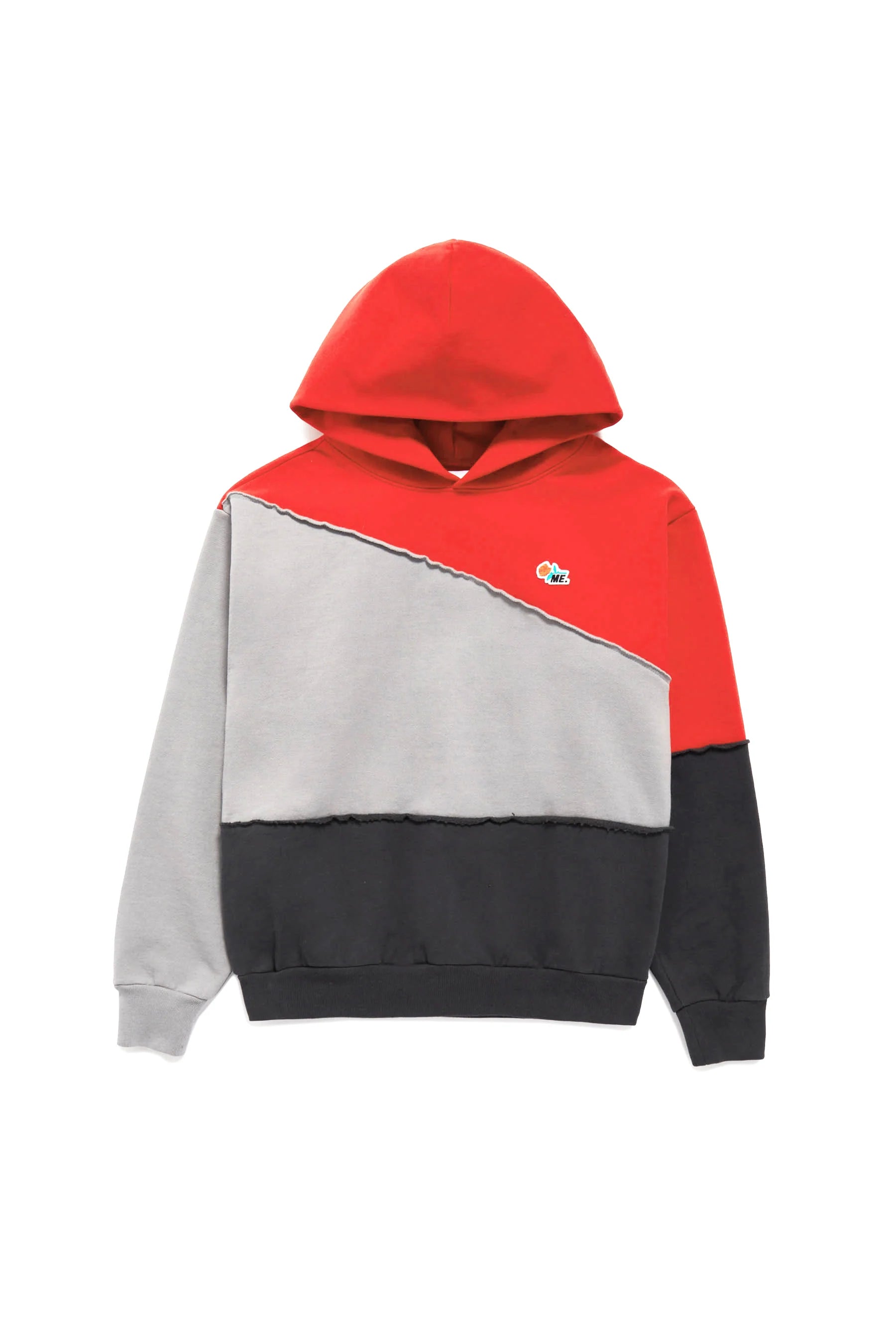 ME. Patchwork Hoodie Cherrybomb