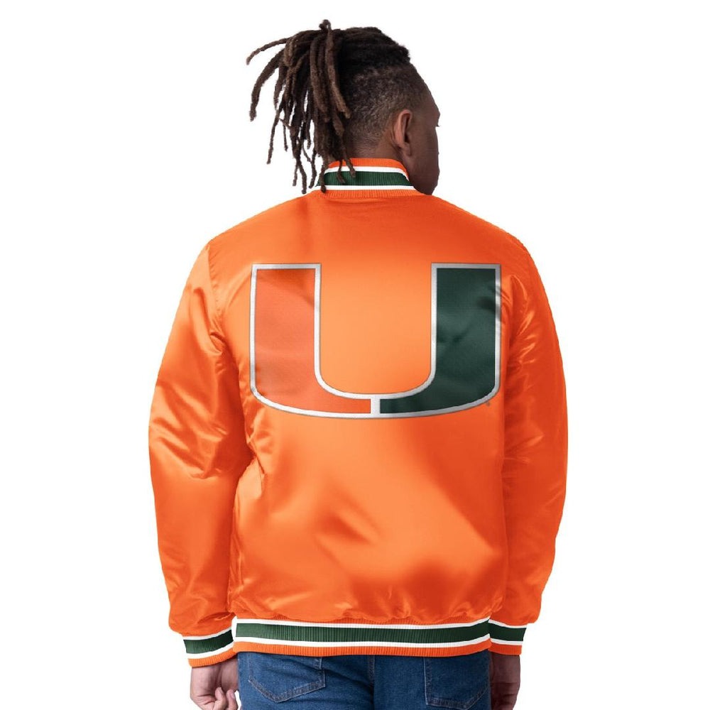 Miami Hurricanes Classic Vintage Reversible Starter Jacket
