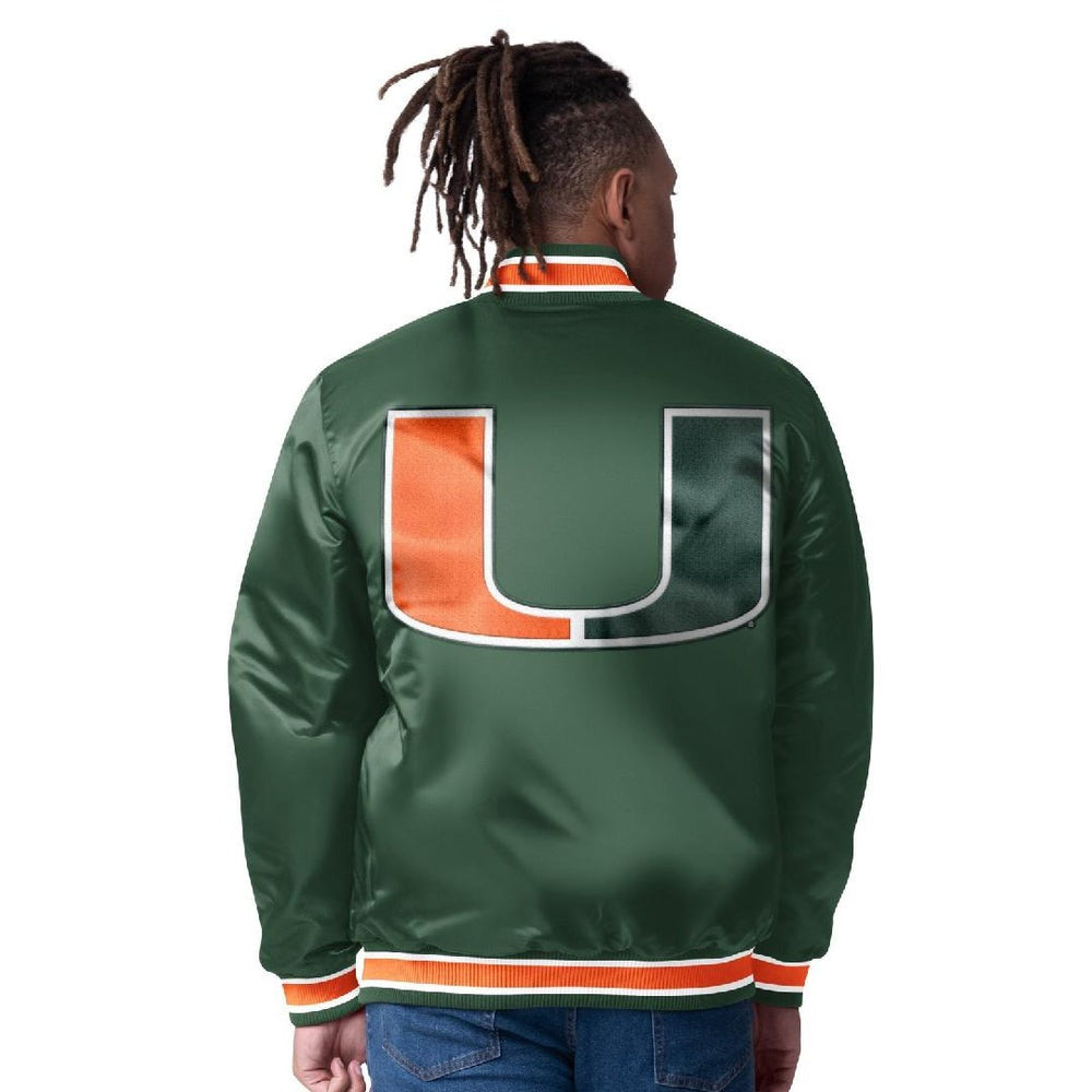 Miami Hurricanes Classic Vintage Reversible Starter Jacket