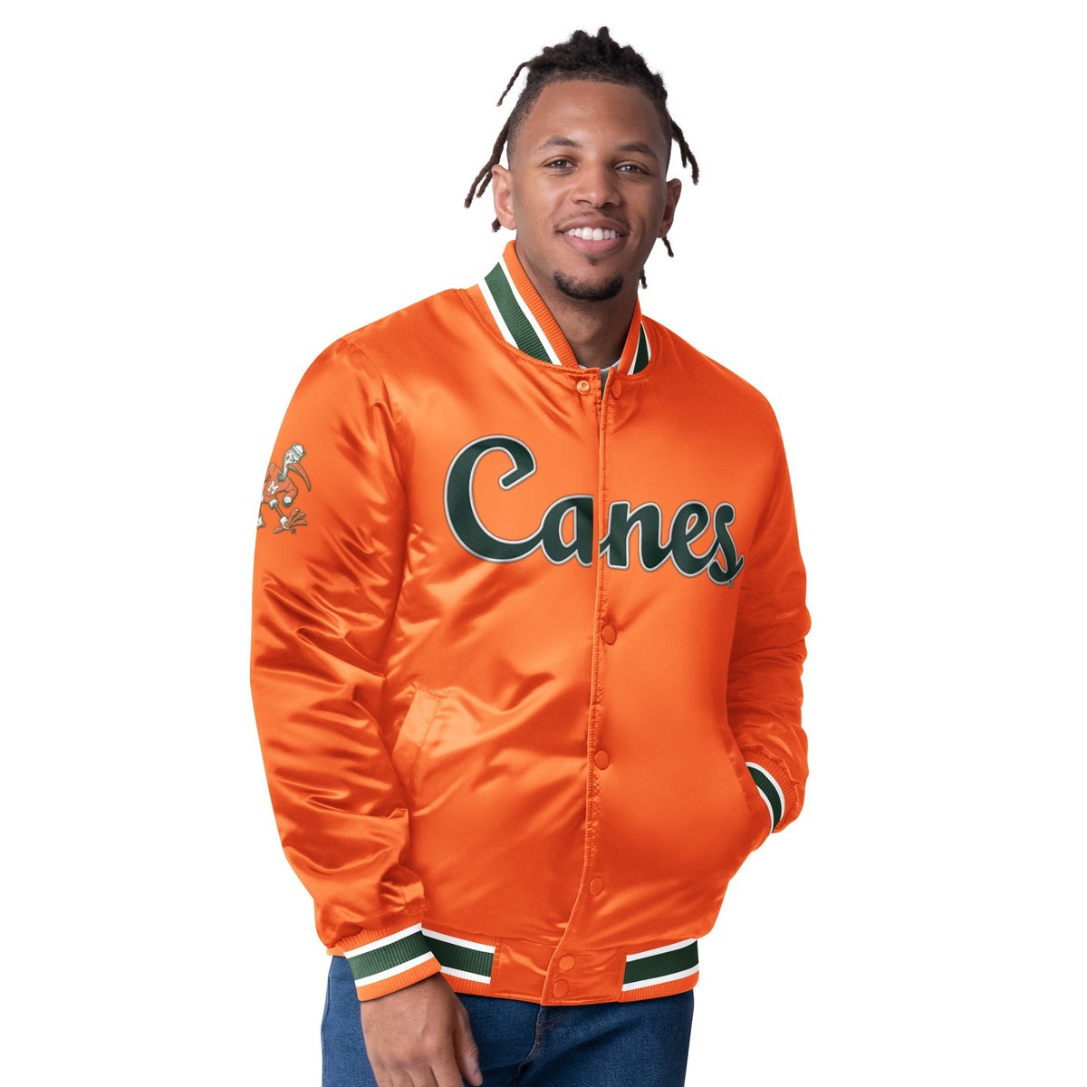 Miami Hurricanes Classic Vintage Reversible Starter Jacket