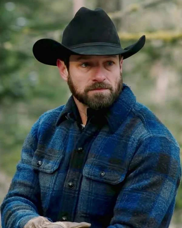 Ian Bohen Yellowstone Ryan Blue Jacket