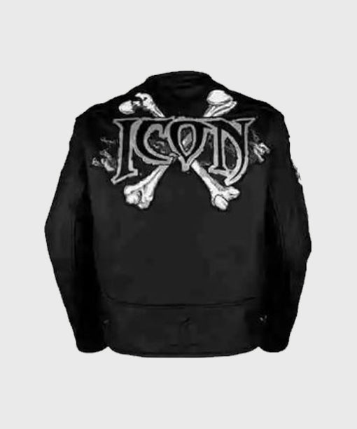 Icon Motorhead Skull Motorcycle Jacket