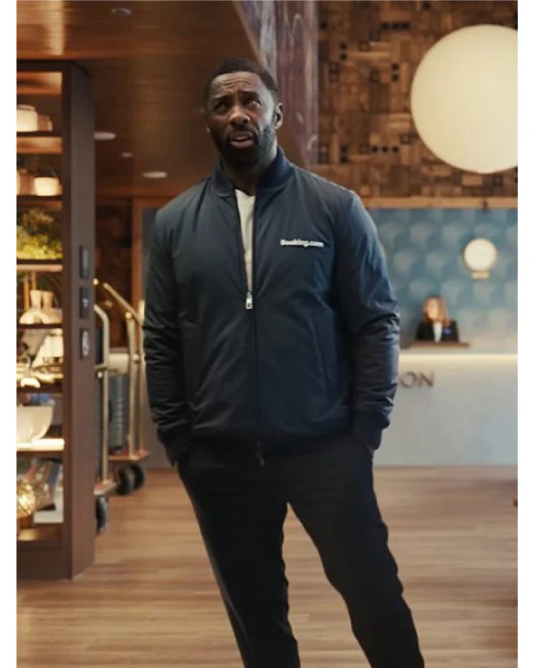 Idris Elba Super Bowl Bomber Jacket