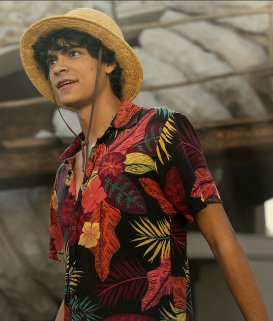 One Piece 2023 Monkey D. Luffy Floral Shirt